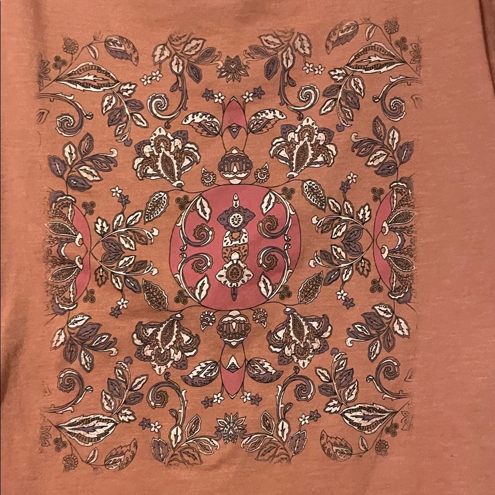 Free State Rust Floral Tee - Picture 3 of 6